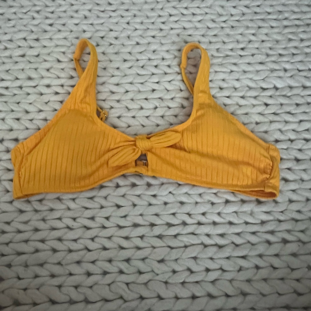 Xhilaration Bright Mustard Yellow Bikini Bottom